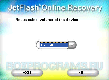 JetFlash Online Recovery русская версия